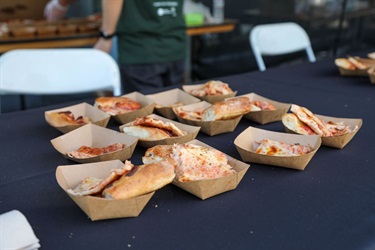 pizza samples