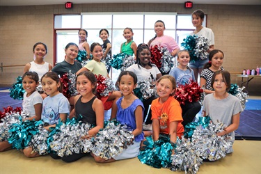 City of Walnut Cheerleading Class Participants