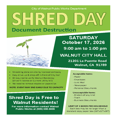 Shred Day Flyer
